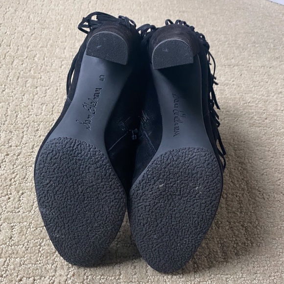Sam Edelman Kaleb Fringe Suede Boots. Size 5. - Picture 5 of 15